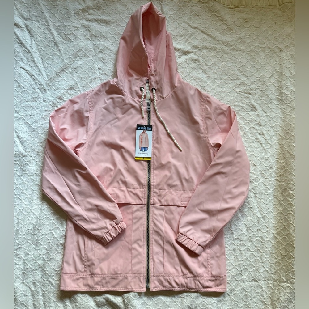 Weatherproof Vintage Pink Rain Jacket